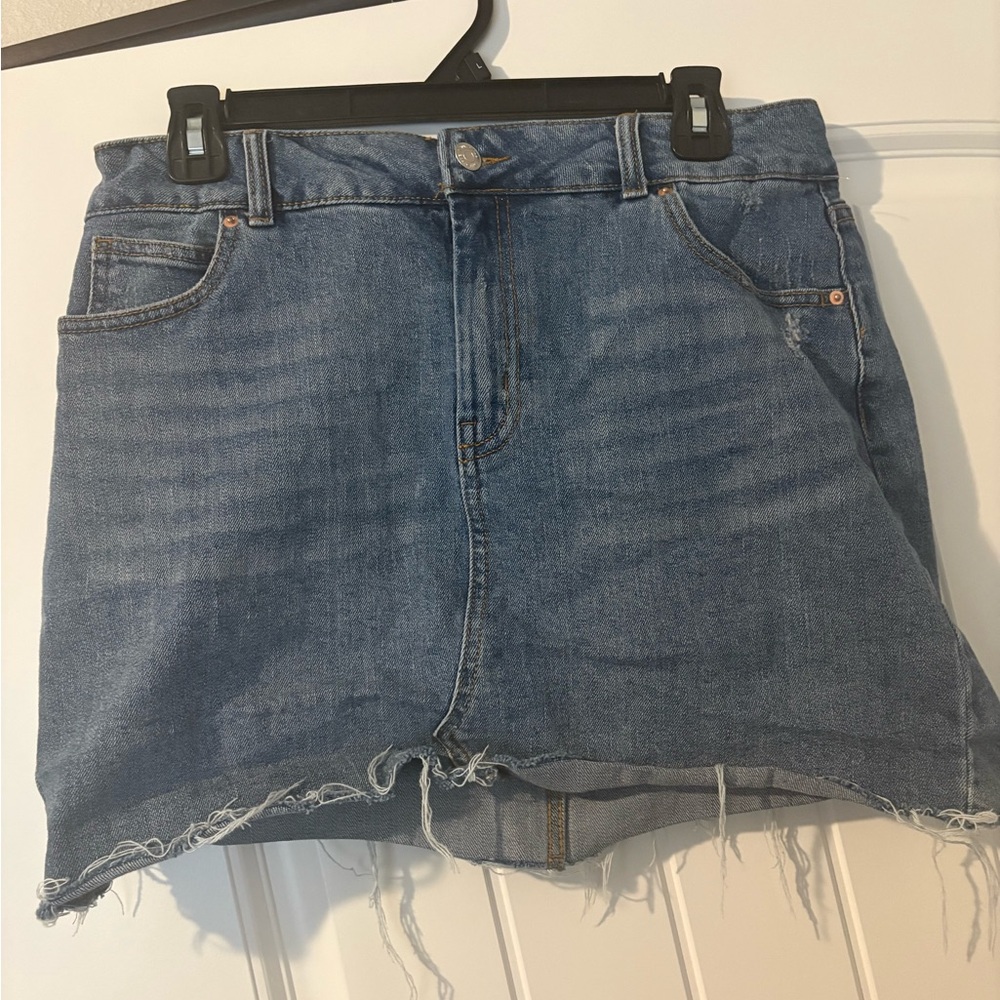 Wild fable Jean skirt